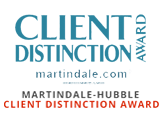 Martindale Client Distinction Award