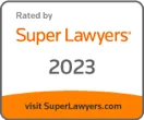 Rated by Super Lawyers 2023