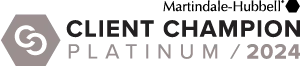 Client Champion Platinum 2024 badge